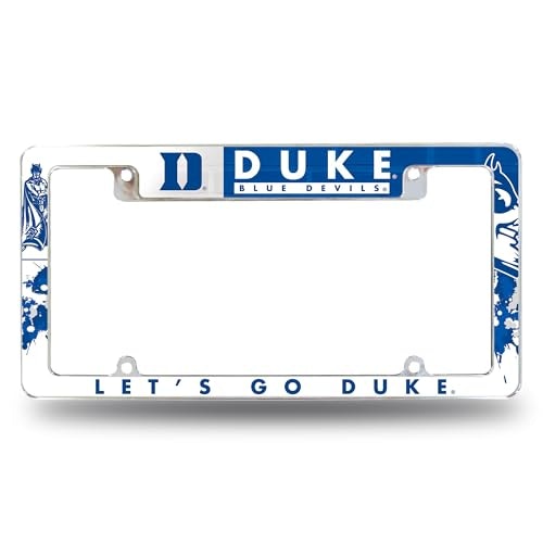 Rico Industries Duke Blue Devils Chrome License Plate Frame: $15.13 Rico Industries Duke Blue Devils Chrome License Plate Frame: $15.13