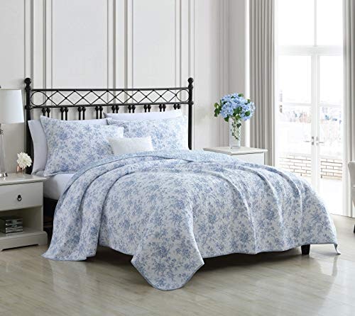 Laura Ashley Twin Floral Quilt Set: $55.54 Laura Ashley Twin Floral Quilt Set: $55.54