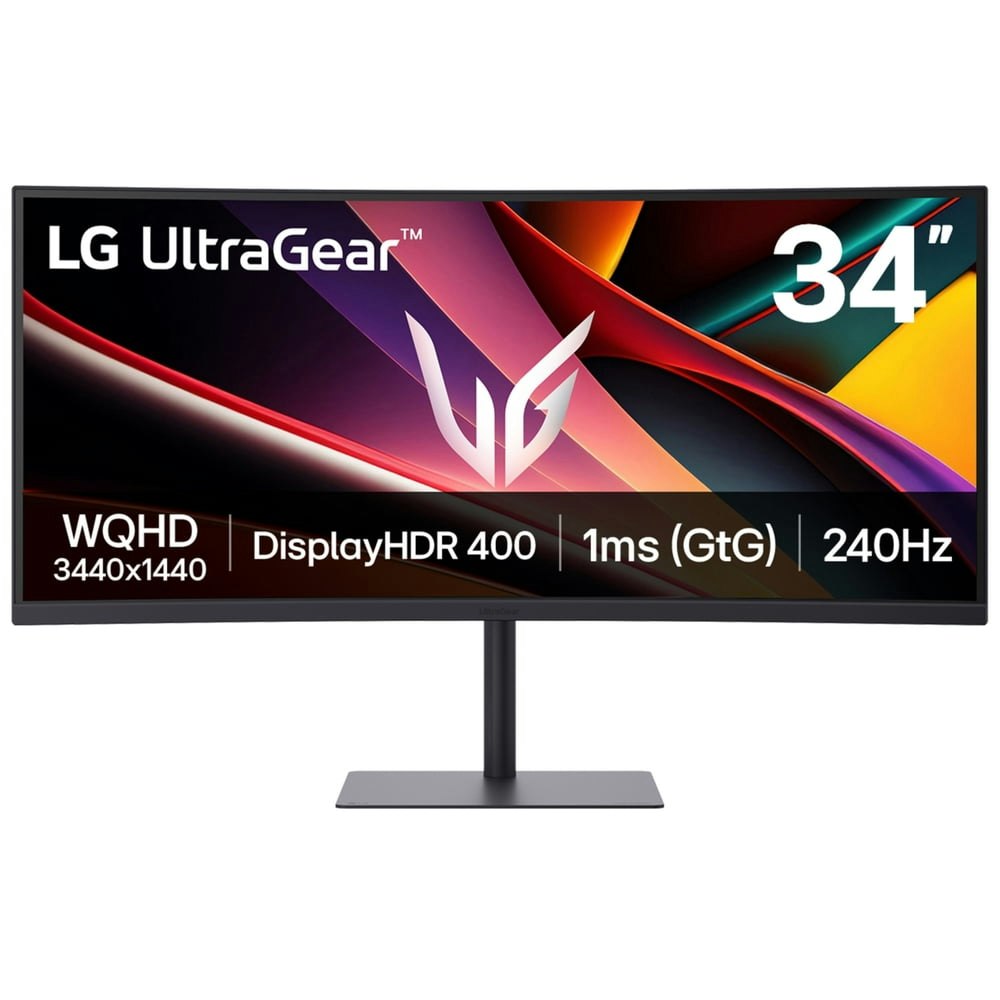 LG UltraGear 34" Ultrawide 1440p HDR OLED G-Sync Curved Monitor: $449.99 LG UltraGear 34" Ultrawide 1440p HDR OLED G-Sync Curved Monitor: $449.99