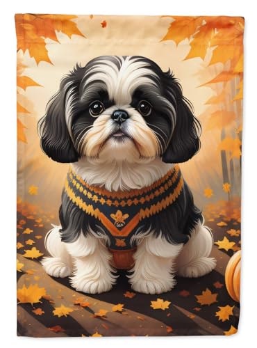 Caroline's Treasures Shih Tzu Fall Garden Flag: $14.99
