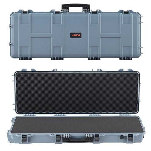 Vevor 42-inch Lockable Hard Rifle Case: $80.91