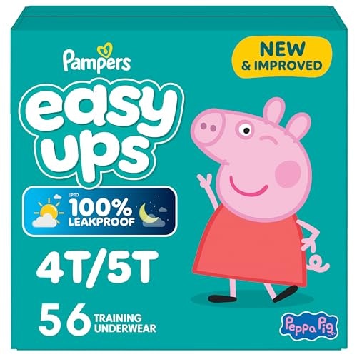Pampers Easy Ups Size 6 Potty Training Pants 56-Count: $21.99 Pampers Easy Ups Size 6 Potty Training Pants 56-Count: $21.99