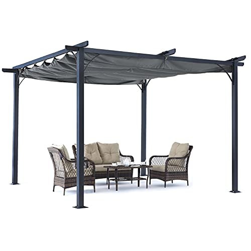 Abccanopy 10x10-Foot Retractable Patio Pergola: $164.82