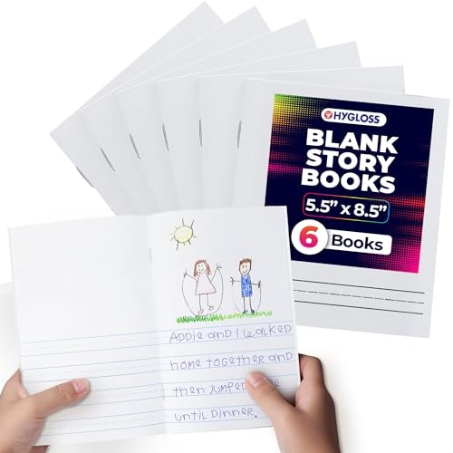 Hygloss Half-Blank Story Books 6-Pack: $11.65