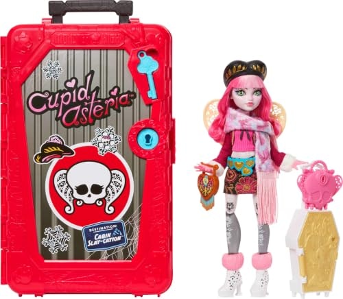 Monster High Skulltimate Secrets Cupid Asteria Doll and Accessories Set: $29.84