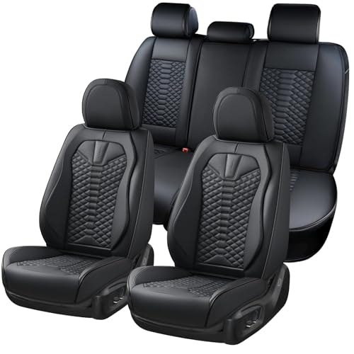 Coverado Universal Leather Car Seat Cover Set: $128.72