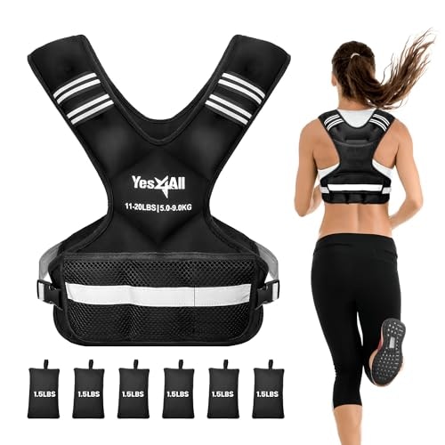 Yes4All Adjustable 11–20lb Weighted Vest: $35.40 Yes4All Adjustable 11–20lb Weighted Vest: $35.40
