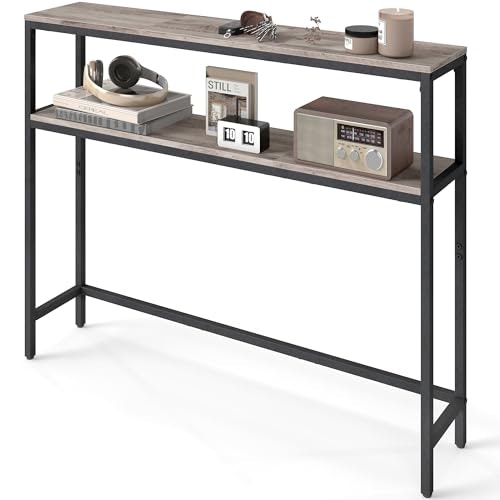 Vasagle 39.4-Inch 2-Tier Console Table: $35.14 Vasagle 39.4-Inch 2-Tier Console Table: $35.14