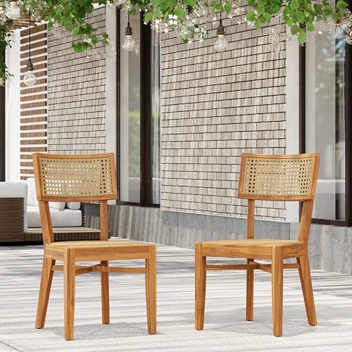Christopher Knight Home Neeko Acacia Wood Patio Dining Chairs 2-Pack: $134.72 Christopher Knight Home Neeko Acacia Wood Patio Dining Chairs 2-Pack: $134.72