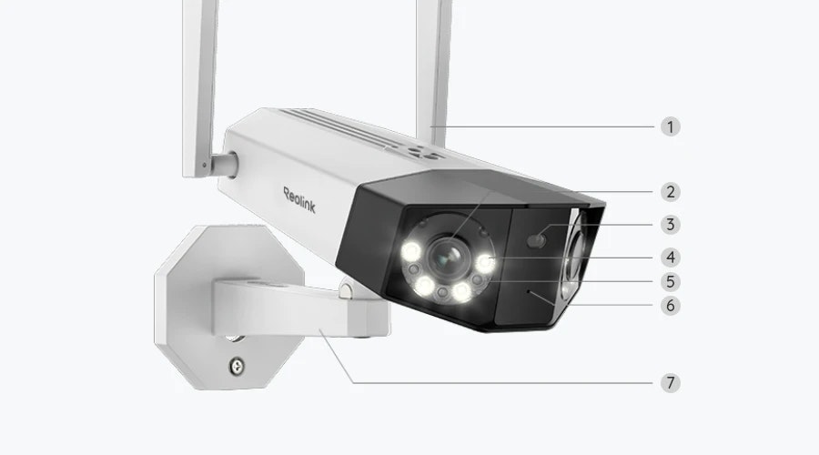Reolink Duo 2 4K WiFi Dual-Lens 180-Degree Camera: $105.99