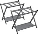 Songmics Foldable Luggage Rack 2-Pack for $30 + free shipping w/ Prime