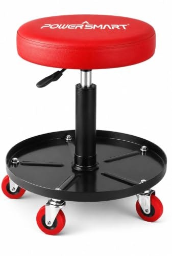 PowerSmart 330-Pound Pneumatic Roller Seat with 15-Inch Tool Tray: $39.86 PowerSmart 330-Pound Pneumatic Roller Seat with 15-Inch Tool Tray: $39.86