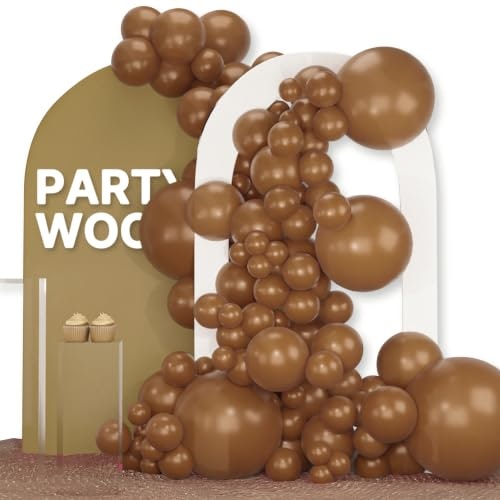 PartyWoo Brown Balloon Garland Kit 120-Pack: $8.09 PartyWoo Brown Balloon Garland Kit 120-Pack: $8.09