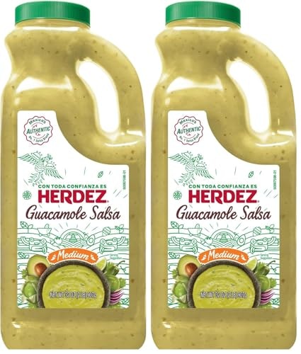Herdez Medium Guacamole Salsa 32-oz. Jug 2-Pack: $11.78 Herdez Medium Guacamole Salsa 32-oz. Jug 2-Pack: $11.78