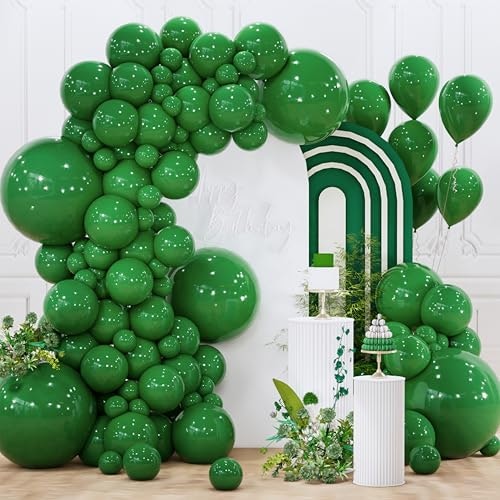 PartyWoo Dark Green Balloons 145-Pack: $7.64 PartyWoo Dark Green Balloons 145-Pack: $7.64