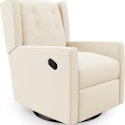 Swivel Glider Recliner Chair for $120 + free shipping