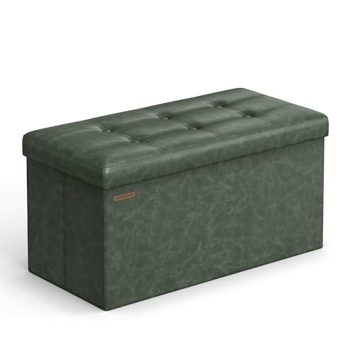 Songmics 30-Inch Folding Storage Ottoman Bench: $29.99 Songmics 30-Inch Folding Storage Ottoman Bench: $29.99