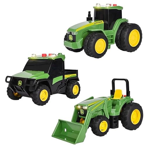 John Deere 5-inch Light and Sound Farm Vehicle 3-Pack: $15.99 John Deere 5-inch Light and Sound Farm Vehicle 3-Pack: $15.99