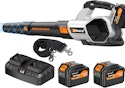Sihuird Electric Leaf Blower w/ 2 Batteries for $58 + free shipping