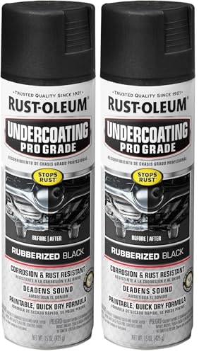 Rust-Oleum Professional Grade Rubberized Undercoating Spray 15-oz. 2-Pack: $14.94 Rust-Oleum Professional Grade Rubberized Undercoating Spray 15-oz. 2-Pack: $14.94
