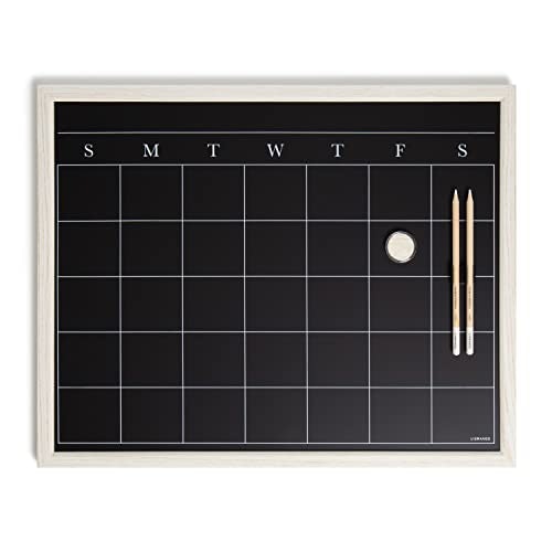 U Brands 16" x 20" Magnetic Calendar Chalkboard: $14.32 U Brands 16" x 20" Magnetic Calendar Chalkboard: $14.32