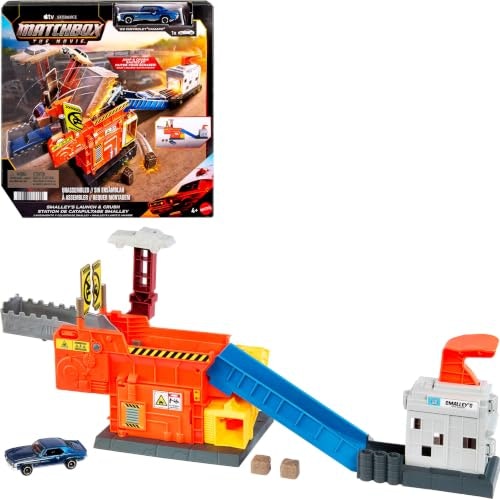 Matchbox Smalley’s Launch & Crush Playset with Die-Cast Car: $15.47 Matchbox Smalley’s Launch & Crush Playset with Die-Cast Car: $15.47