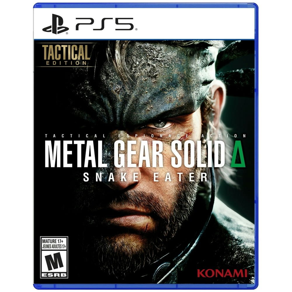 Metal Gear Solid Delta: Snake Eater PlayStation 5 Game: $25.38 Metal Gear Solid Delta: Snake Eater PlayStation 5 Game: $25.38