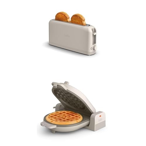 Bella 2-Slice Toaster and Ceramic Waffle Maker Set: $41.48 Bella 2-Slice Toaster and Ceramic Waffle Maker Set: $41.48