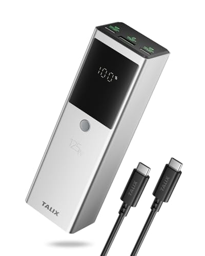 Talix 125W 12,800mAh Power Bank: $23 w/ Prime