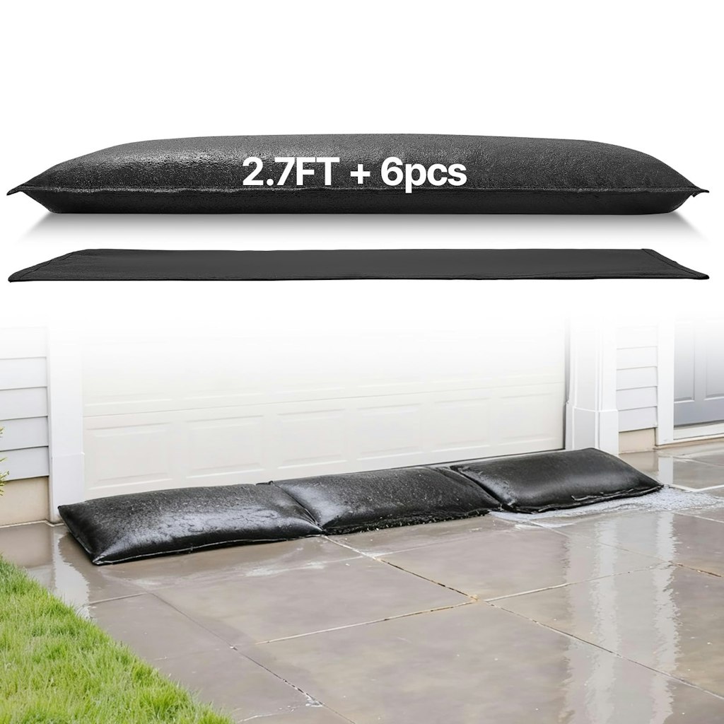 Vevor 2.7x1.4-Foot Water-Activated Flood Bags 6-Pack: $26