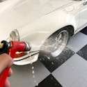 MotoFloor Modular Self Draining Garage Floor Tiles for $100 + free shipping