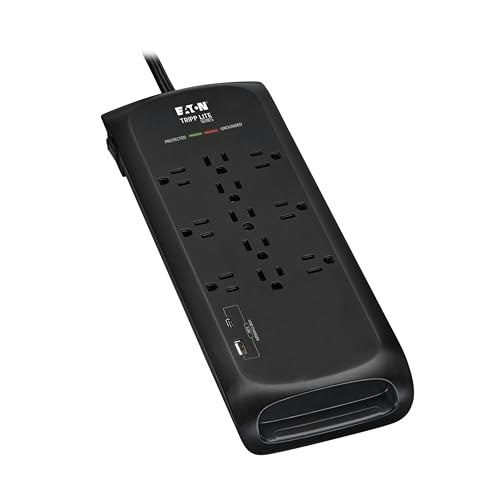 Eaton Tripp Lite 11-Outlet 4,200-Joule Surge Protector Power Strip: $50.90 Eaton Tripp Lite 11-Outlet 4,200-Joule Surge Protector Power Strip: $50.90