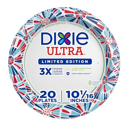 Dixie Ultra 10-Inch Dinner Plates 20-Count: $3.38 Dixie Ultra 10-Inch Dinner Plates 20-Count: $3.38