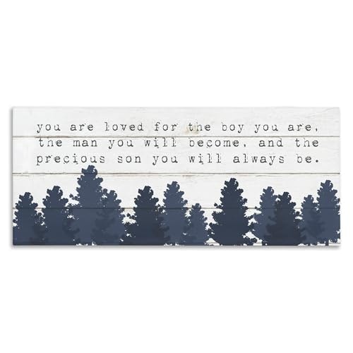 Stupell Industries 24" x 10" Precious Son You Are Canvas Wall Art: $13.79