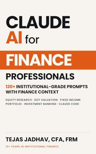 Claude AI for Finance Professionals Prompt Guide: $3.99 Claude AI for Finance Professionals Prompt Guide: $3.99