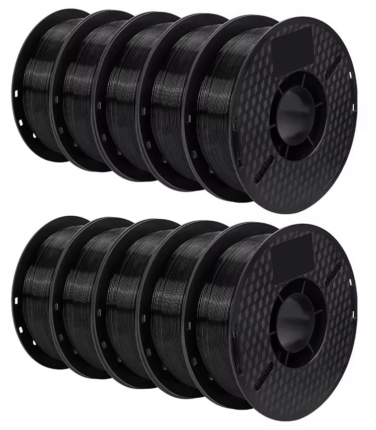 Kingroon 10kg PLA & PETG 1.75mm 3D Printer Filament Bundle 10-Pack: $44 Kingroon 10kg PLA & PETG 1.75mm 3D Printer Filament Bundle 10-Pack: $44