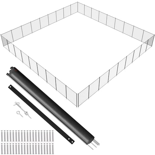 Vevor 4 x 108-Foot Removable Inground Pool Safety Fence: $367.92 Vevor 4 x 108-Foot Removable Inground Pool Safety Fence: $367.92