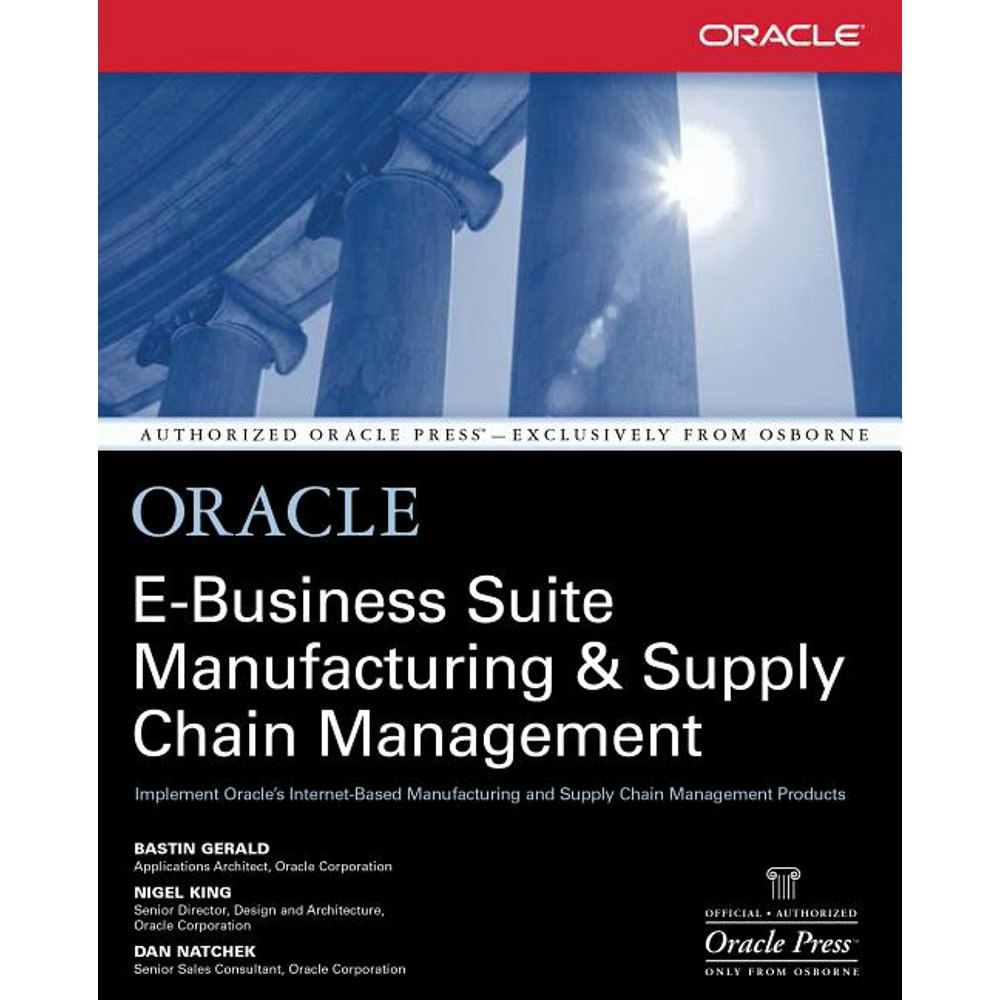 Oracle Manufacturing and Supply Chain Handbook: $44.91 Oracle Manufacturing and Supply Chain Handbook: $44.91