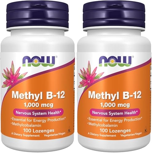 Now Supplements Methyl B-12 1,000mcg Lozenges 2-Pack: $14.03 Now Supplements Methyl B-12 1,000mcg Lozenges 2-Pack: $14.03