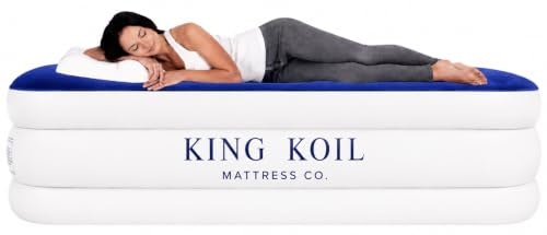 King Koil Queen Air Mattress with Built-in Pump: $104.95 King Koil Queen Air Mattress with Built-in Pump: $104.95