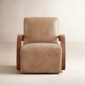 Joss & Main Oak Swivel Armchair for $549 + free shipping