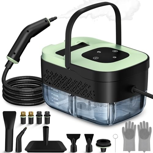 Portable 16-Piece Steam Cleaner: $49.99 Portable 16-Piece Steam Cleaner: $49.99