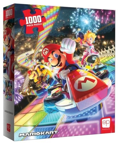 Mario Kart Rainbow Road 1,000-Piece Jigsaw Puzzle: $12.57 Mario Kart Rainbow Road 1,000-Piece Jigsaw Puzzle: $12.57