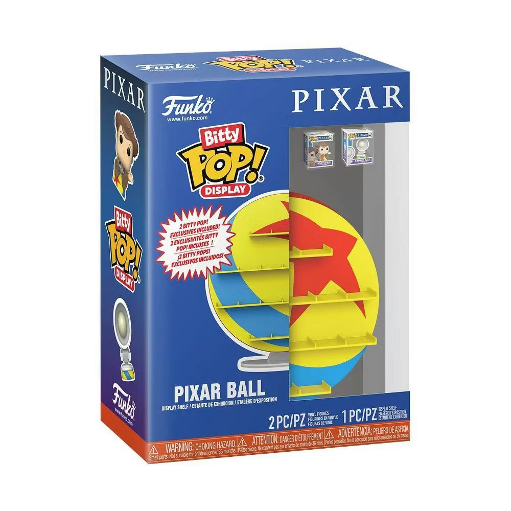 Funko Bitty Pop! Display: Pixar Ball: $11 Funko Bitty Pop! Display: Pixar Ball: $11