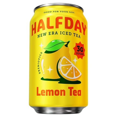 Halfday Prebiotic Lemon Iced Tea 12oz Can: $1.77