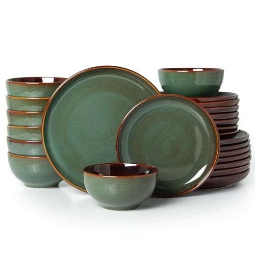 Pokini 24-Piece Dinnerware Set: $125.99