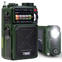 Jazmm Solar Emergency Radio w/ 4000mAh Power Bank for $19 + free shipping