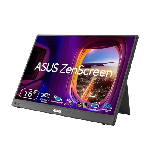 Asus ZenScreen 15.6-Inch 1080p Portable Monitor: $206.01