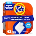 Tide evo 42-Count Original Scent Laundry Detergent Tiles for $16 w/ Subscribe & Save + free shipping w/ Prime