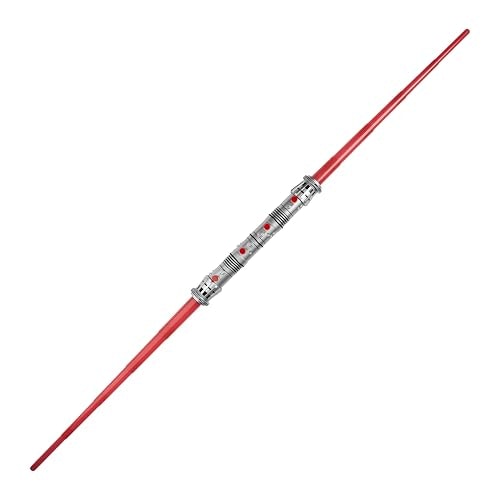 Star Wars Darth Maul Light-Up Retractable Double Saber Costume Accessory: $25.99 Star Wars Darth Maul Light-Up Retractable Double Saber Costume Accessory: $25.99